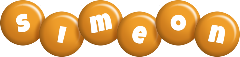 Simeon candy-orange logo