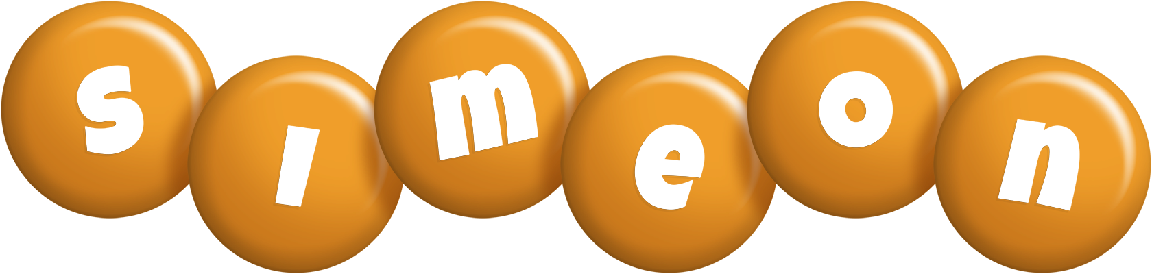 Simeon candy-orange logo