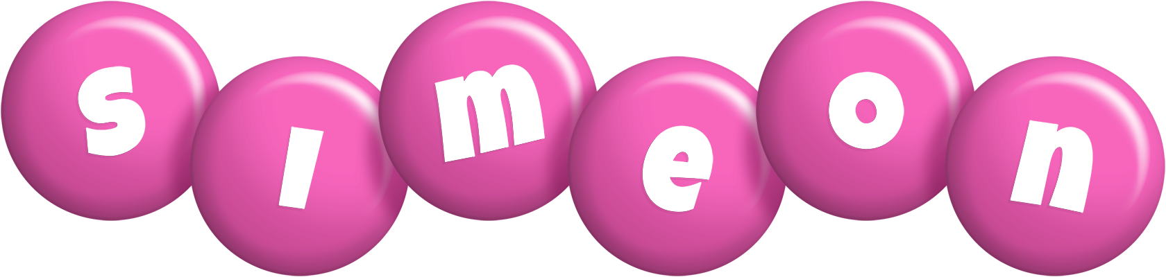 Simeon candy-pink logo