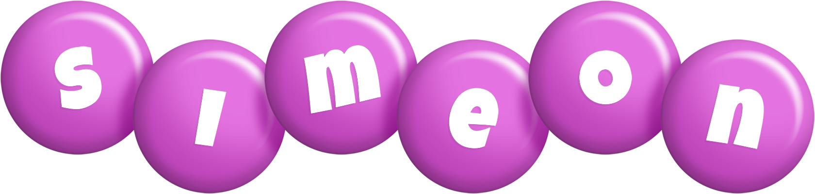Simeon candy-purple logo