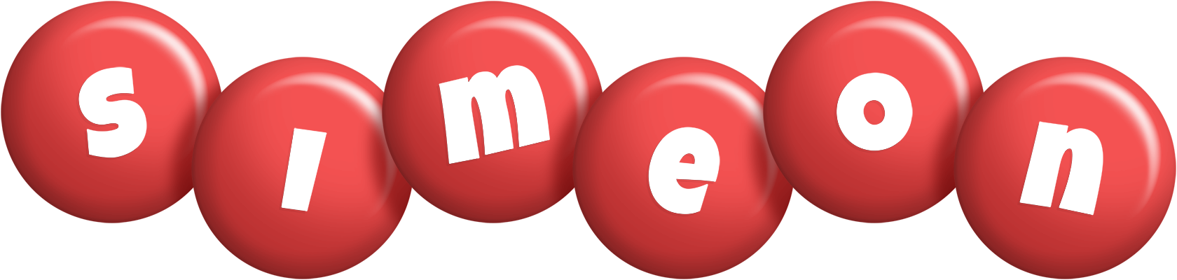 Simeon candy-red logo