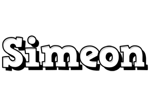 Simeon snowing logo