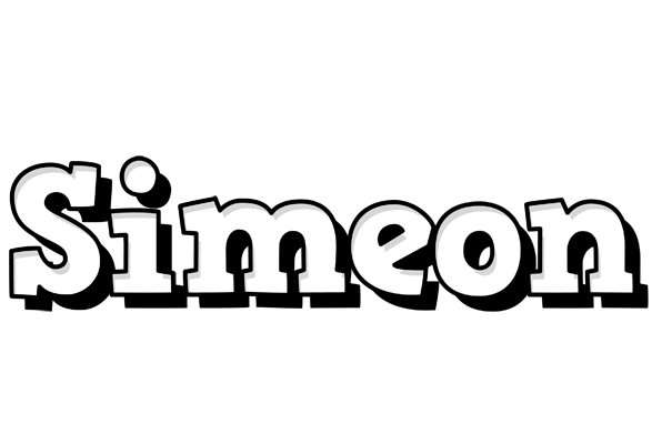 Simeon snowing logo