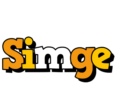 Simge cartoon logo