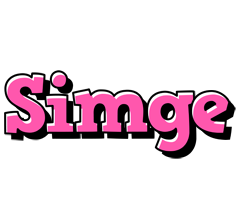 Simge girlish logo