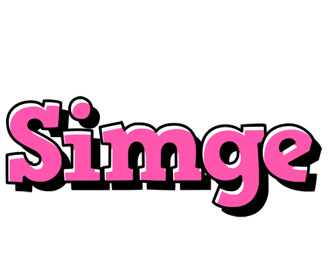 Simge girlish logo