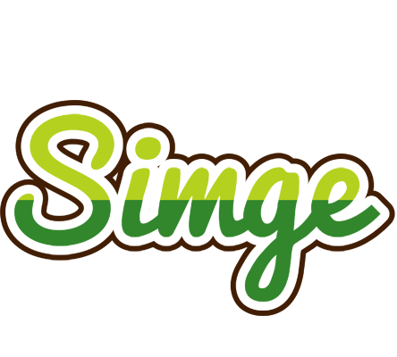 Simge golfing logo