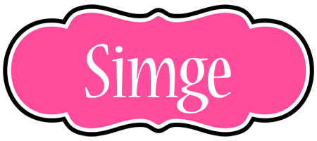 Simge invitation logo