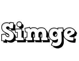 Simge snowing logo