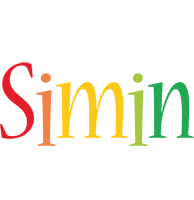 Simin birthday logo