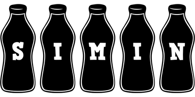 Simin bottle logo