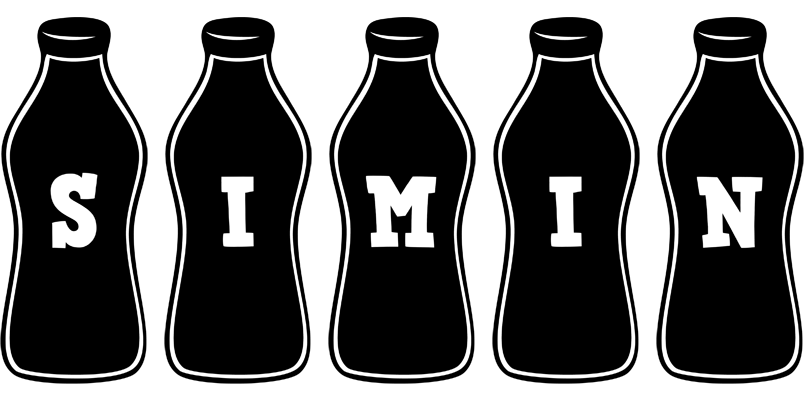 Simin bottle logo