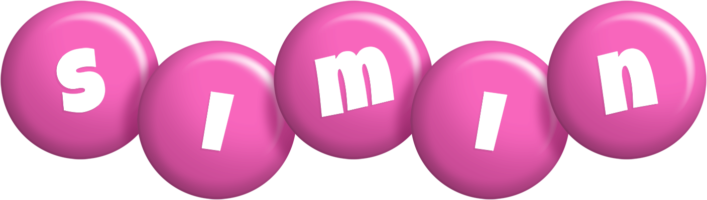 Simin candy-pink logo