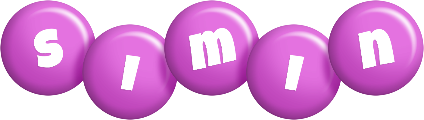 Simin candy-purple logo