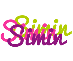 Simin flowers logo