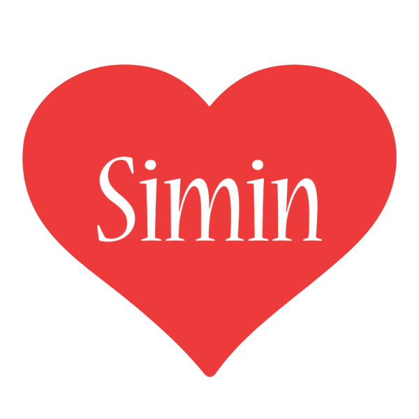 Simin love logo