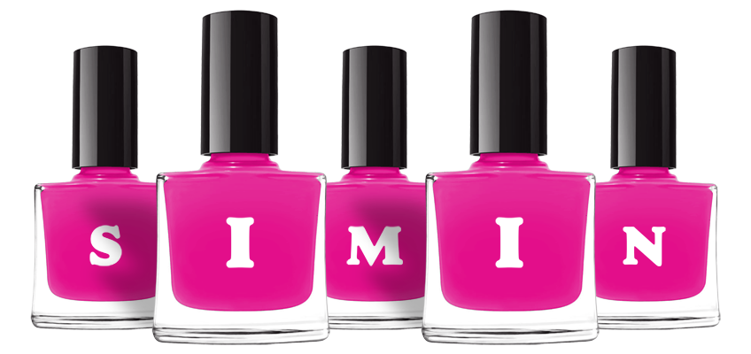 Simin nails logo