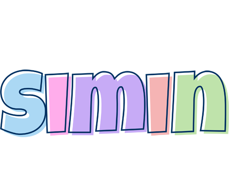 Simin pastel logo