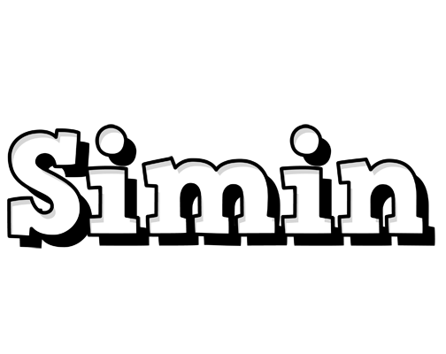 Simin snowing logo