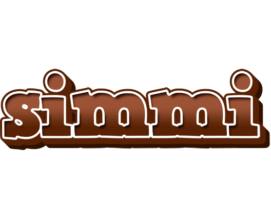 Simmi brownie logo