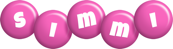 Simmi candy-pink logo