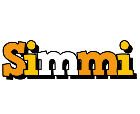 Simmi cartoon logo