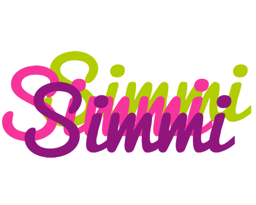 Simmi flowers logo