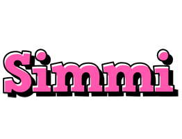 Simmi girlish logo