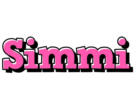 Simmi girlish logo