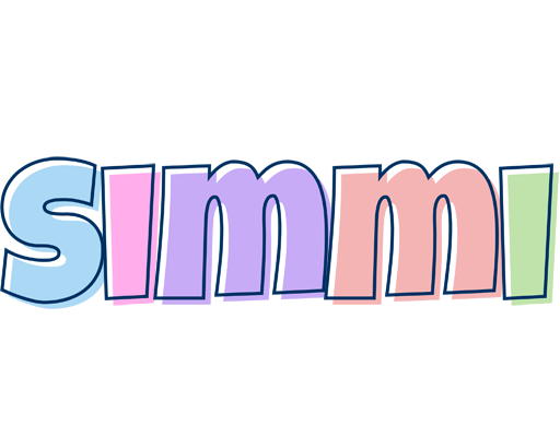 Simmi pastel logo