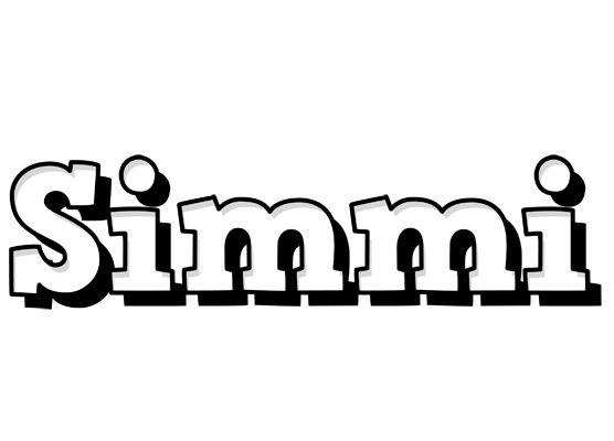 Simmi snowing logo