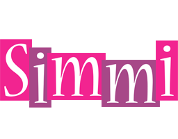 Simmi whine logo