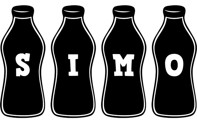 Simo bottle logo