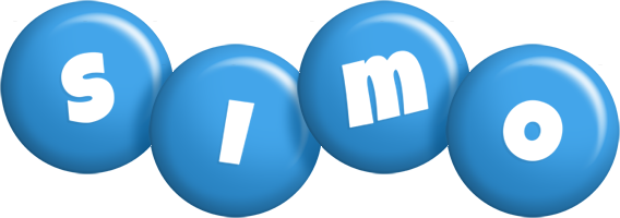 Simo candy-blue logo