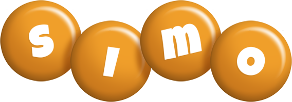 Simo candy-orange logo