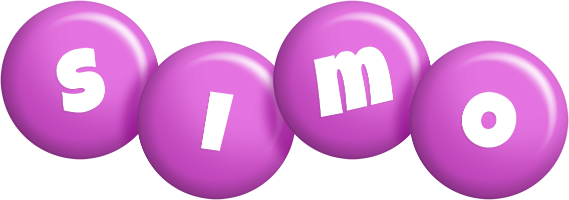 Simo candy-purple logo
