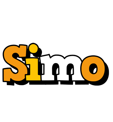 Simo cartoon logo