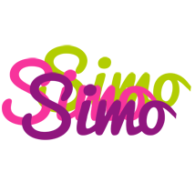 Simo flowers logo