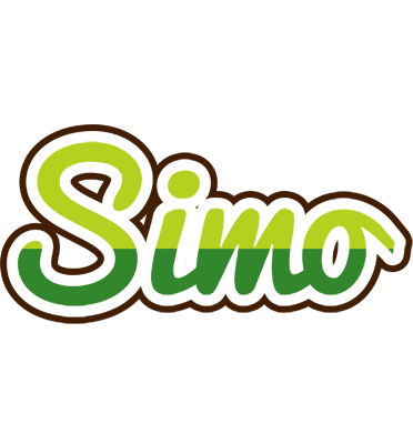 Simo golfing logo
