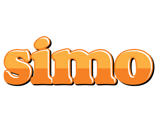 Simo orange logo