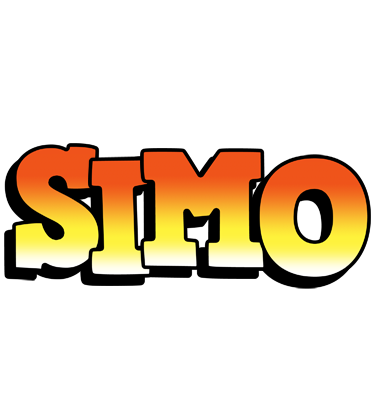 Simo sunset logo