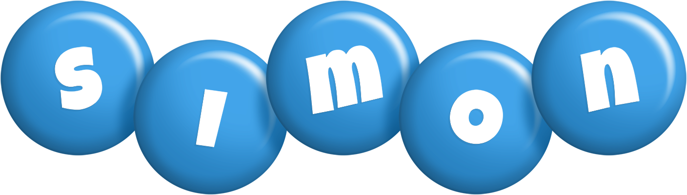 Simon candy-blue logo