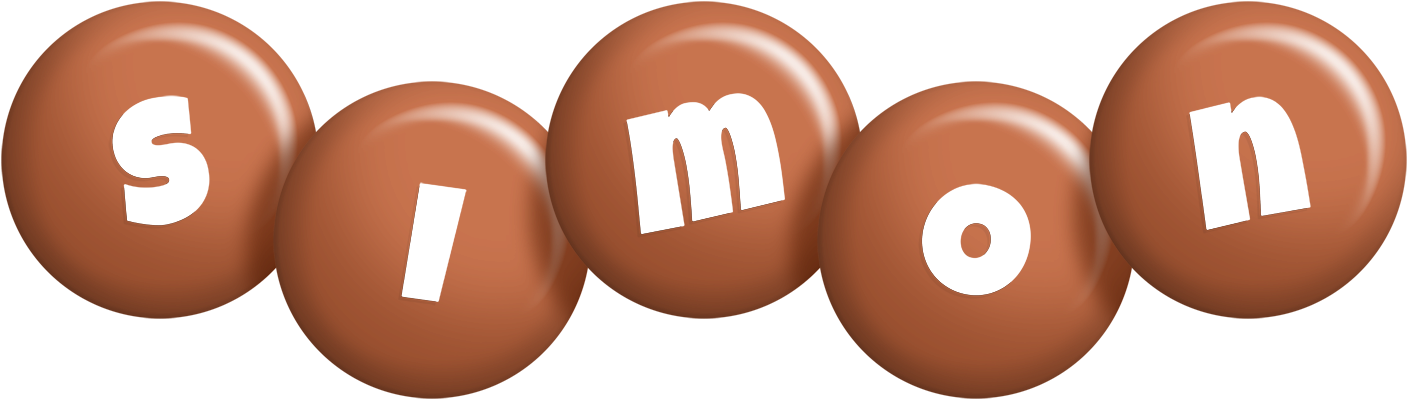 Simon candy-brown logo