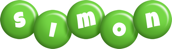 Simon candy-green logo