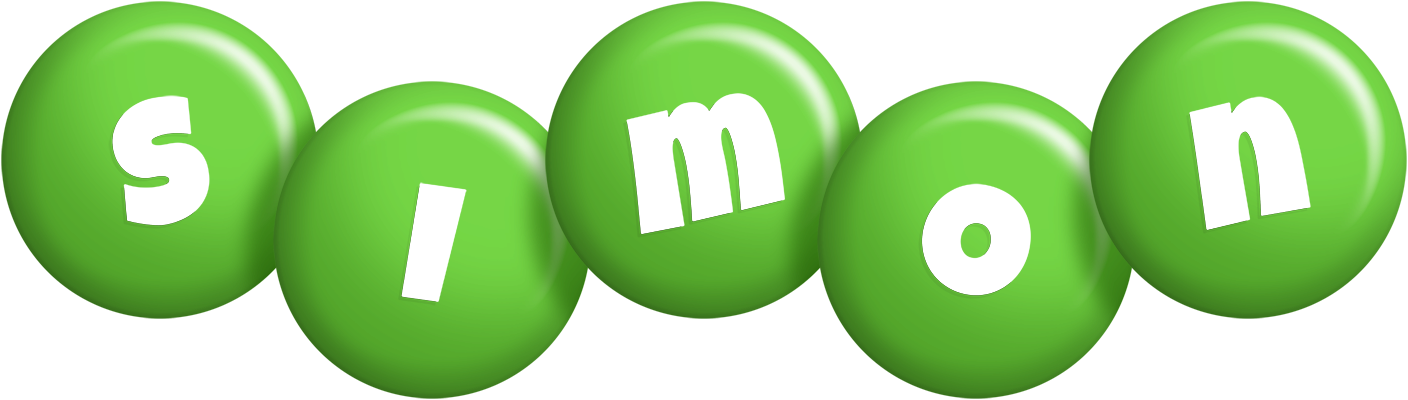 Simon candy-green logo