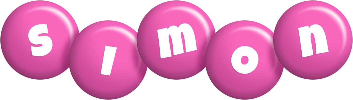 Simon candy-pink logo