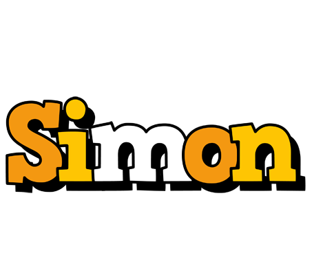 Simon cartoon logo