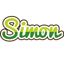 Simon golfing logo
