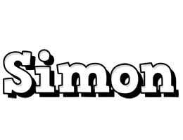 Simon snowing logo