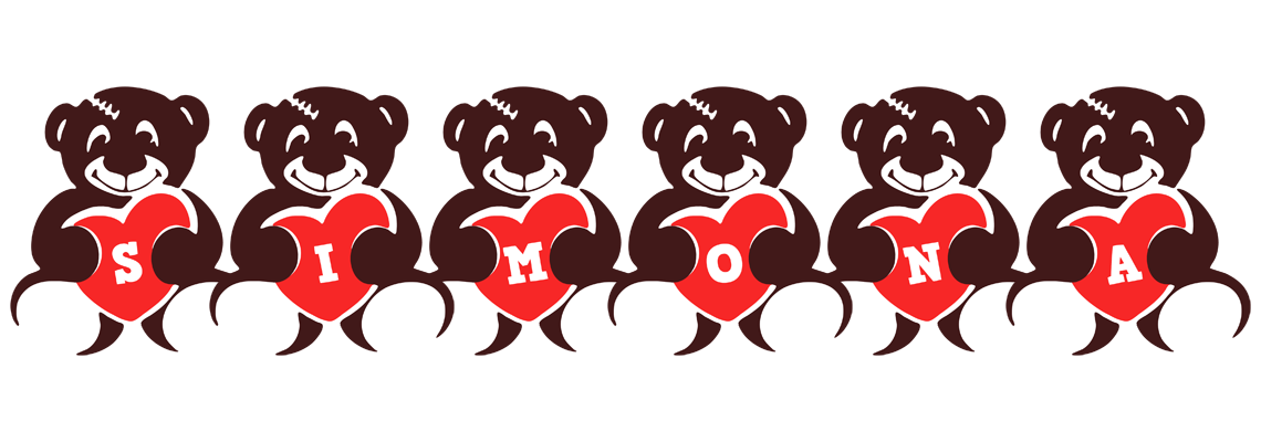 Simona bear logo